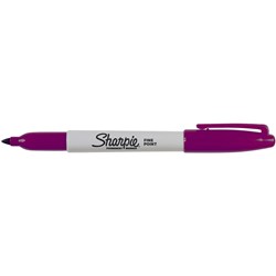 SHARPIE FINE POINT MARKER Permanent 1.0mm Fine Berry Box of 12