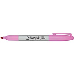 SHARPIE FINE POINT MARKER Permanent 1.0mm Fine Electric Pink Box of 12