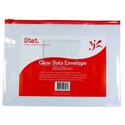 Stat Storage Wallet Medium 283 x 210mm Clear