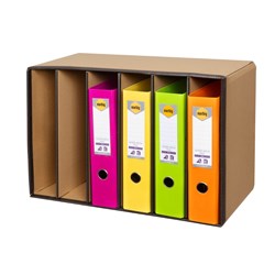 Marbig Stor A File 6 Compartments 570W x 295D x 380mmH Kraft