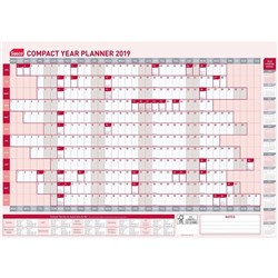 SASCO YEAR PLANNER Compact 406x596mm 7024563