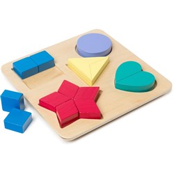 EDVANTAGE COLOUR & SHAPE Puzzle Board