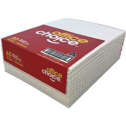 OFFICE CHOICE OFFICE PAD A5 100lf Bank Ruled 50gsm